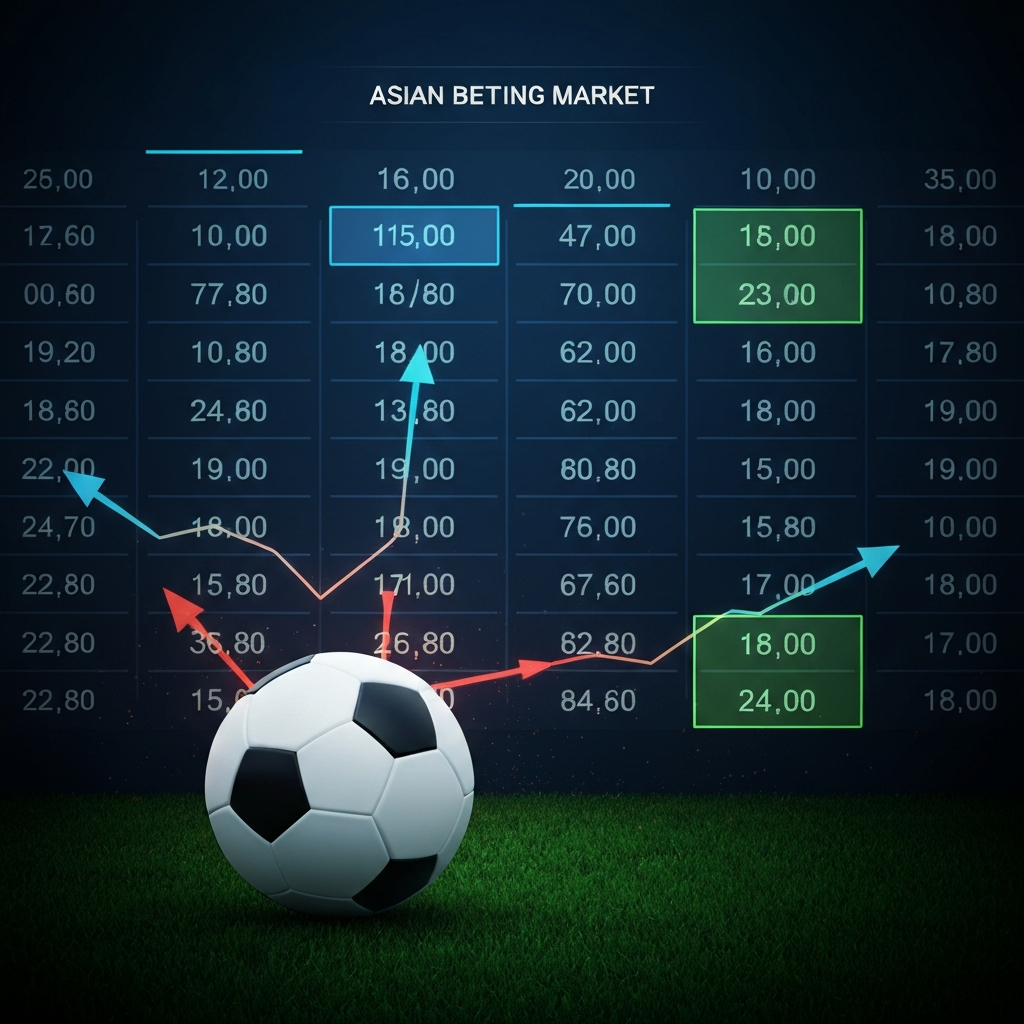 การเคลื่อนไหวราคา Asian Handicap ตลาดเดิมพัน