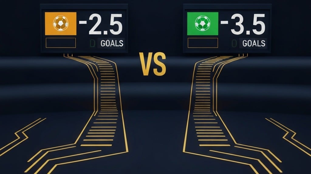Over Under 2.5 vs 3.5 เลือกแบบไหนดีกว่า